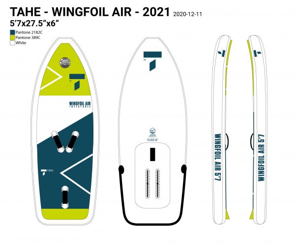 TAHE Wingfoil Air board 5’7″