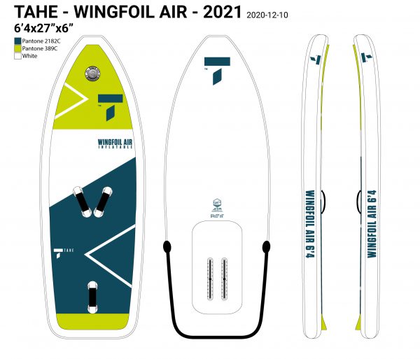 TAHE Wingfoil Air board 6’4