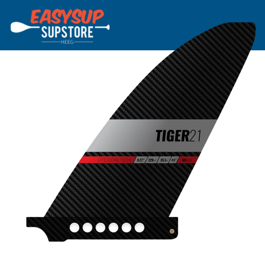 Black Project SUP Race Fin Tiger v2 - US FIN BOX
