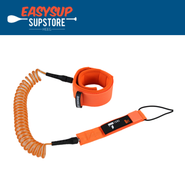 TAHE SUP leash coiled 8ft